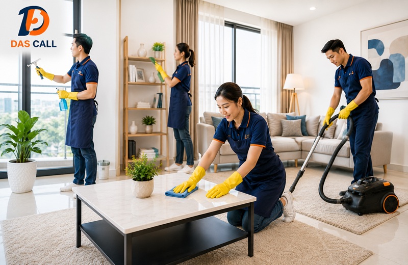Vệ sinh khu vực bếp